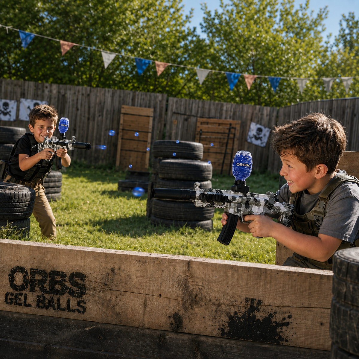 Electric Gel Ball Blaster Toy – Fully Automatic Rechargeable Orbis Gun